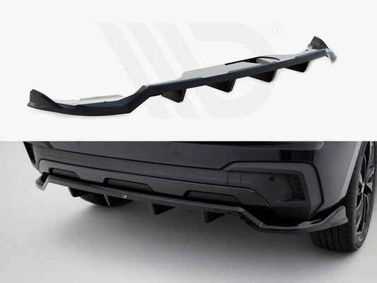 Skoda Kamiq Monte Carlo Mk1 Facelift 2023 rear splitter, Maxton Design, gloss black ABS