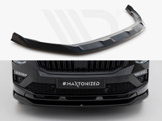 Skoda Kamiq Monte Carlo Mk1 Facelift (2023+) Maxton Design V.1 Front Splitter