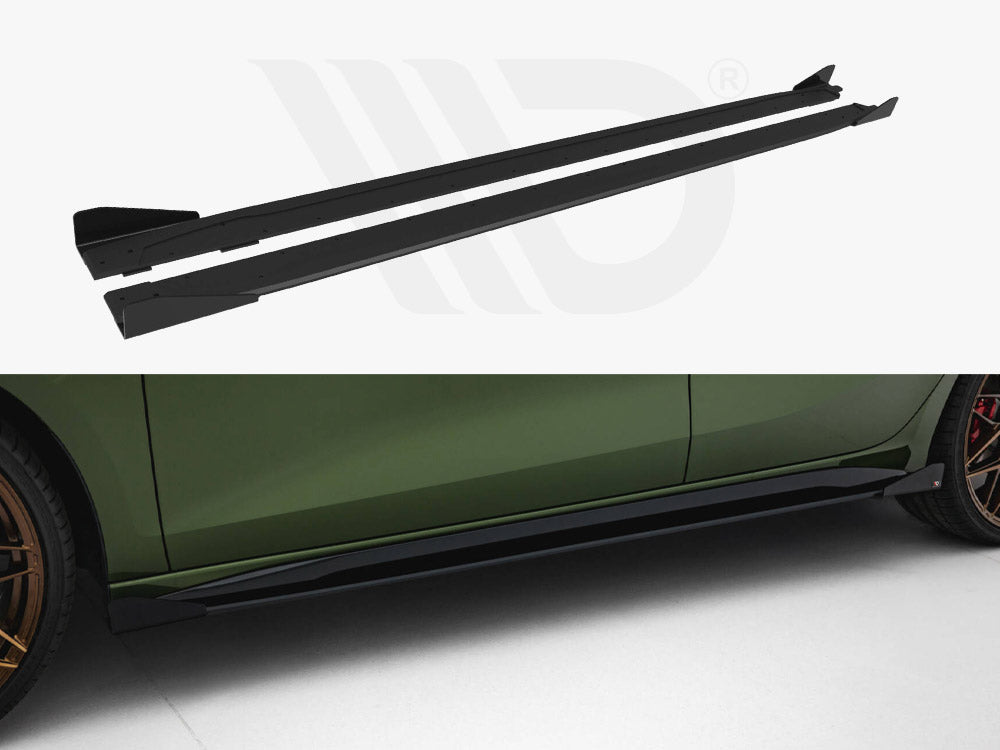 Audi S3 Sportback 8Y Facelift Street PRO Side Skirts + Flaps