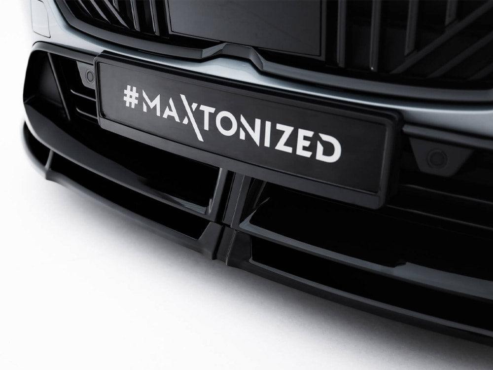 BMW M135i F70 & 1 M-Pack Front Splitter V.3 by Maxton Design