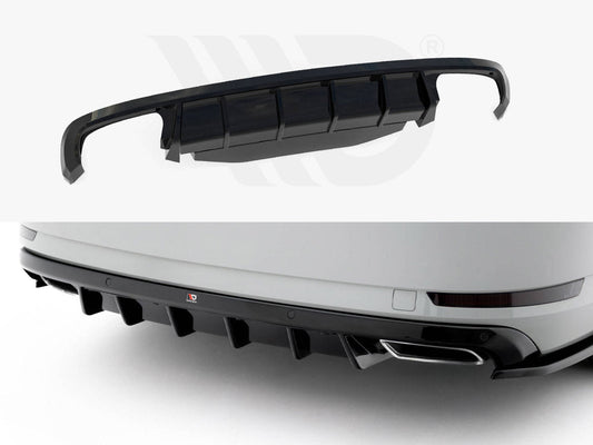 Skoda Superb Mk3 Liftback Combi 2015-2019 Rear Valance V.2