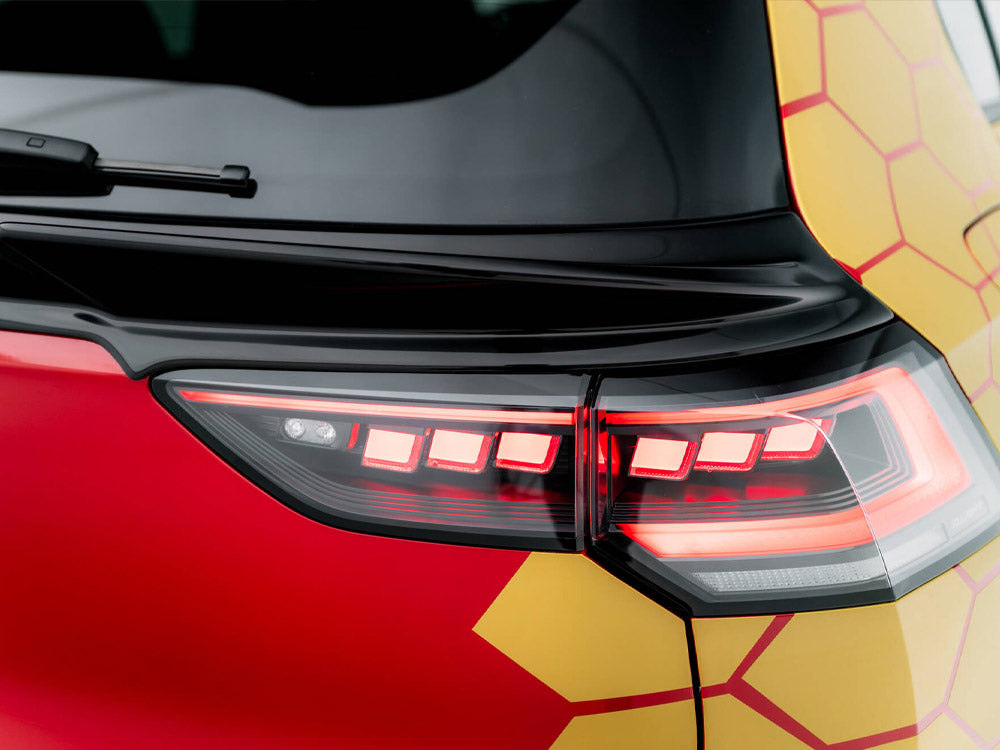 VW Golf Mk8 GTI R GTE GTD Facelift Lower Spoiler CAP 3D by Maxton Design