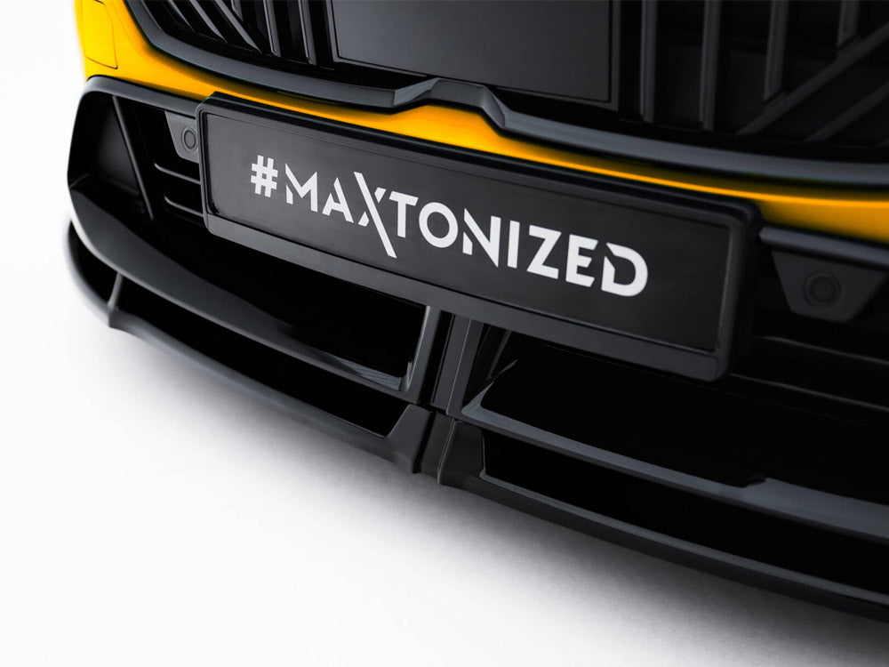 BMW M135i F70 & 1 M-Pack Front Splitter V.3 by Maxton Design