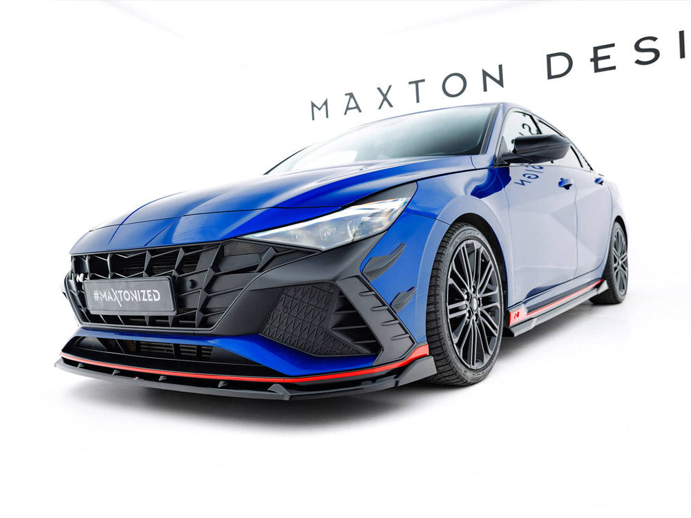 Hyundai Elantra N Mk7 front canards - Maxton Design ABS set