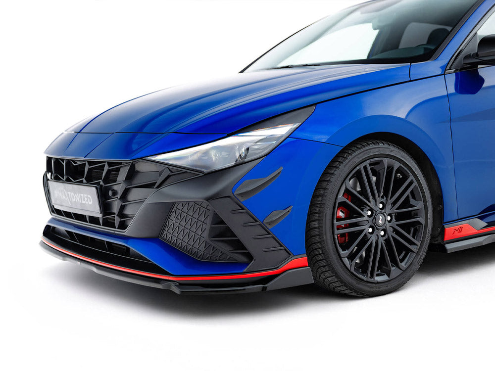 Hyundai Elantra N Mk7 front canards - Maxton Design ABS set