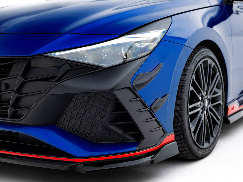 Hyundai Elantra N Mk7 front canards - Maxton Design ABS set