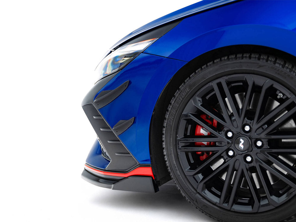 Hyundai Elantra N Mk7 front canards - Maxton Design ABS set