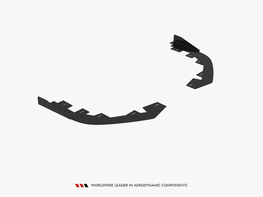 Subaru Impreza WRX STI Mk3 Facelift 2011-2014 Maxton Design Front Flaps