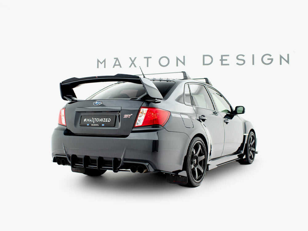 Subaru Impreza WRX STI Mk3 Facelift 2011-2014 Maxton Design Street PRO Rear Diffuser