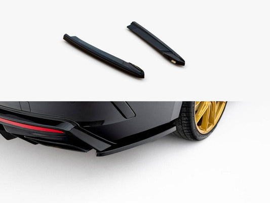 Skoda Octavia RS Mk4 Facelift Rear Side Splitters V.4, Maxton Design