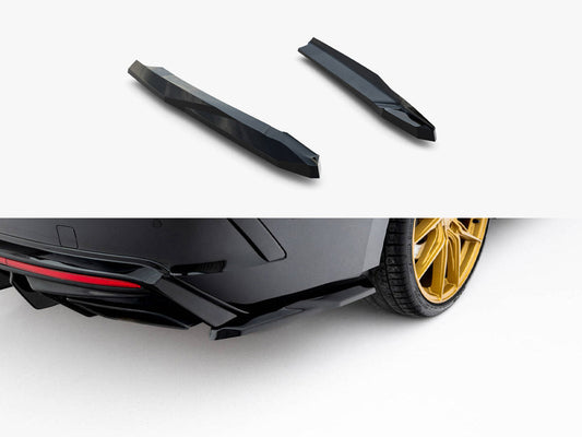Skoda Octavia RS Mk4 Facelift Liftback Estate Rear Side Splitters V.7