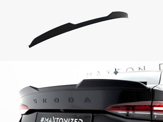 Skoda Octavia RS Mk4 Mk4.5 Liftback Maxton Design Spoiler CAP 3D