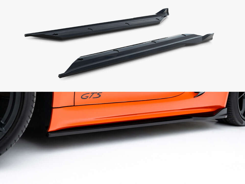 Porsche 718 Cayman GTS 982c side skirts diffusers V.2
