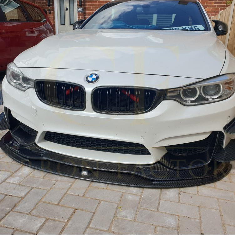 BMW F80 M3 F82 F83 M4 14-20 Carbon Fibre Front Splitter