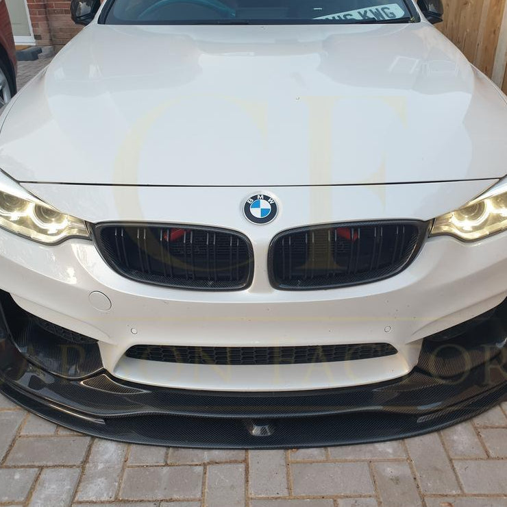 BMW F80 M3 F82 F83 M4 14-20 Carbon Fibre Front Splitter