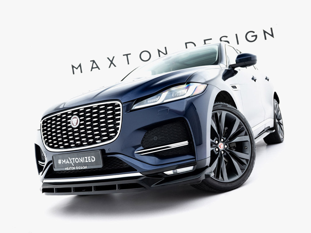 Jaguar F-Pace R-Sport Mk1 Facelift (2020-2025) front splitter - Maxton Design