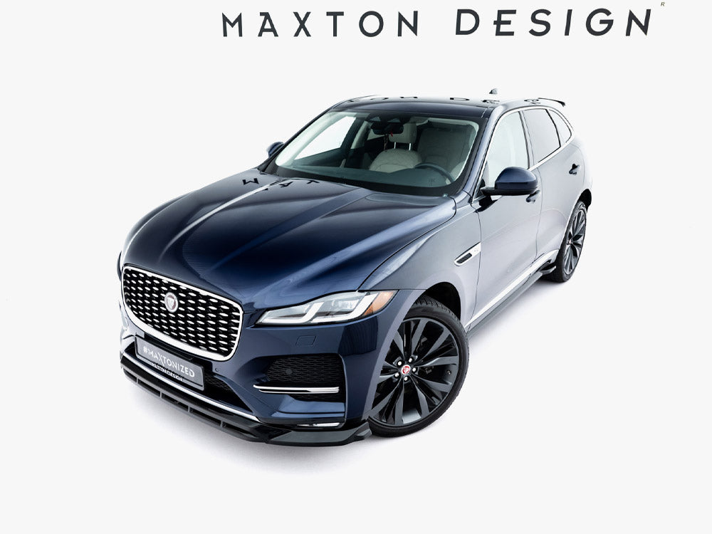 Jaguar F-Pace R-Sport Mk1 Facelift (2020-2025) front splitter - Maxton Design