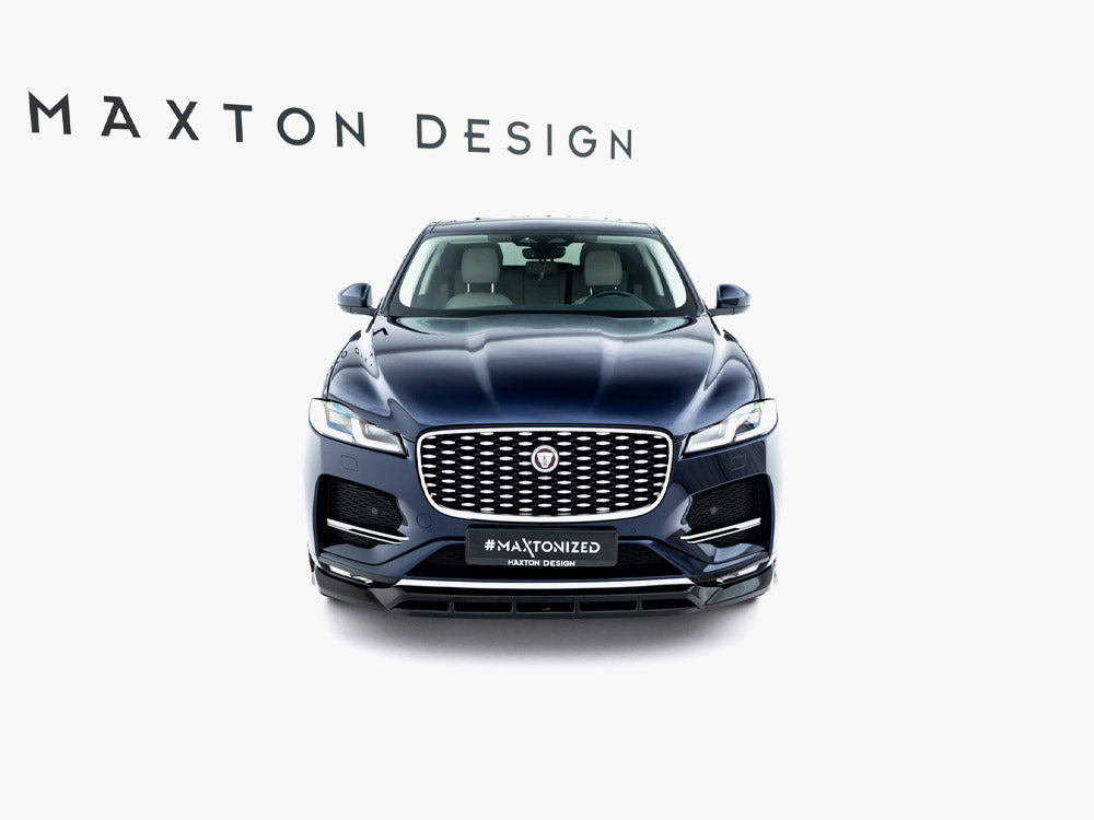 Jaguar F-Pace R-Sport Mk1 Facelift (2020-2025) front splitter - Maxton Design