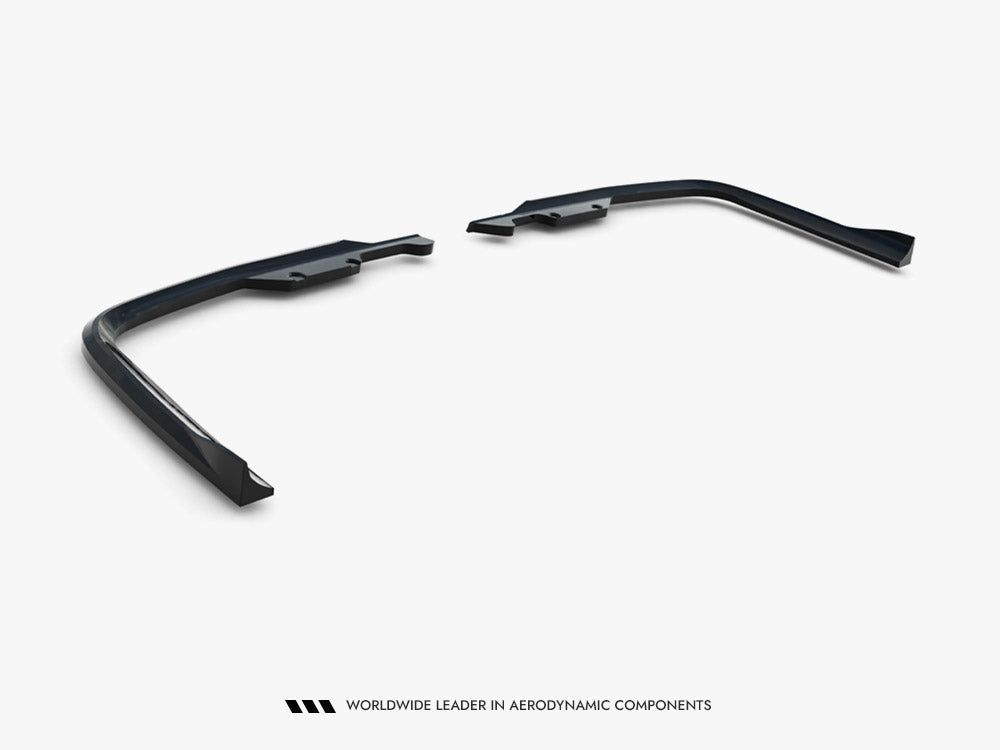 Ford Transit Custom Mk2 (2023-) & Tourneo Custom Mk2 Rear Side Splitters by Maxton Design