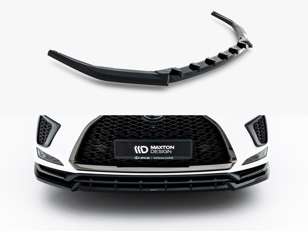 Lexus RX F-Sport Mk4 Facelift 2019-2022 Front Splitter, Maxton Design