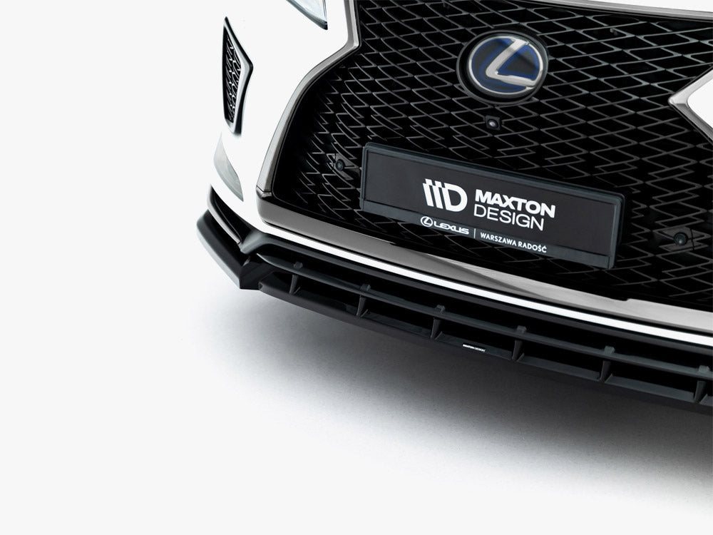 Lexus RX F-Sport Mk4 Facelift 2019-2022 Front Splitter, Maxton Design