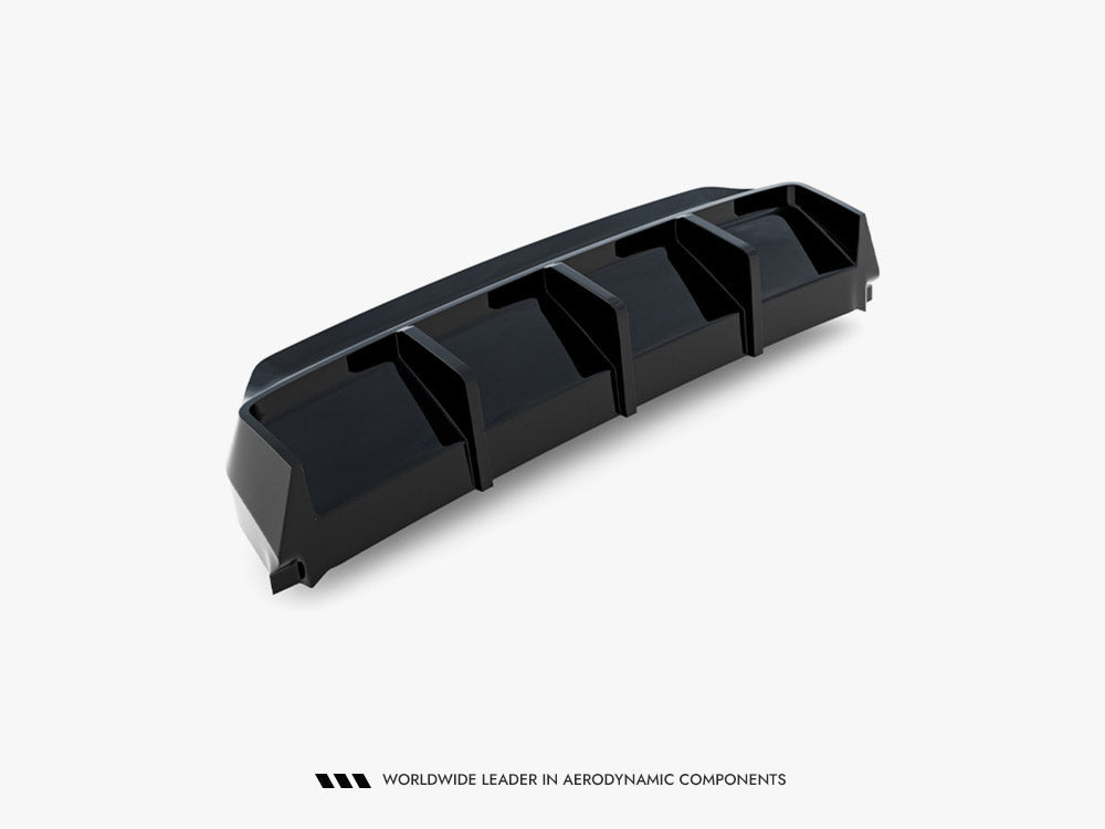 BMW M240i Coupe G42 rear valance - Maxton Design gloss black diffuser