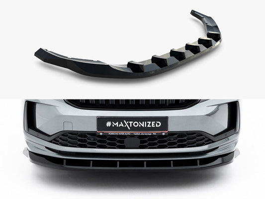 Skoda Kodiaq Sportline Mk2 (2024+) Front Splitter V.2 by Maxton Design