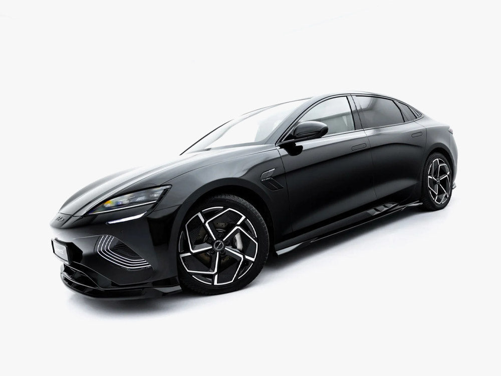 BYD Seal Mk1 side skirt diffusers, Maxton Design gloss black MD-BYD-SSD-GB