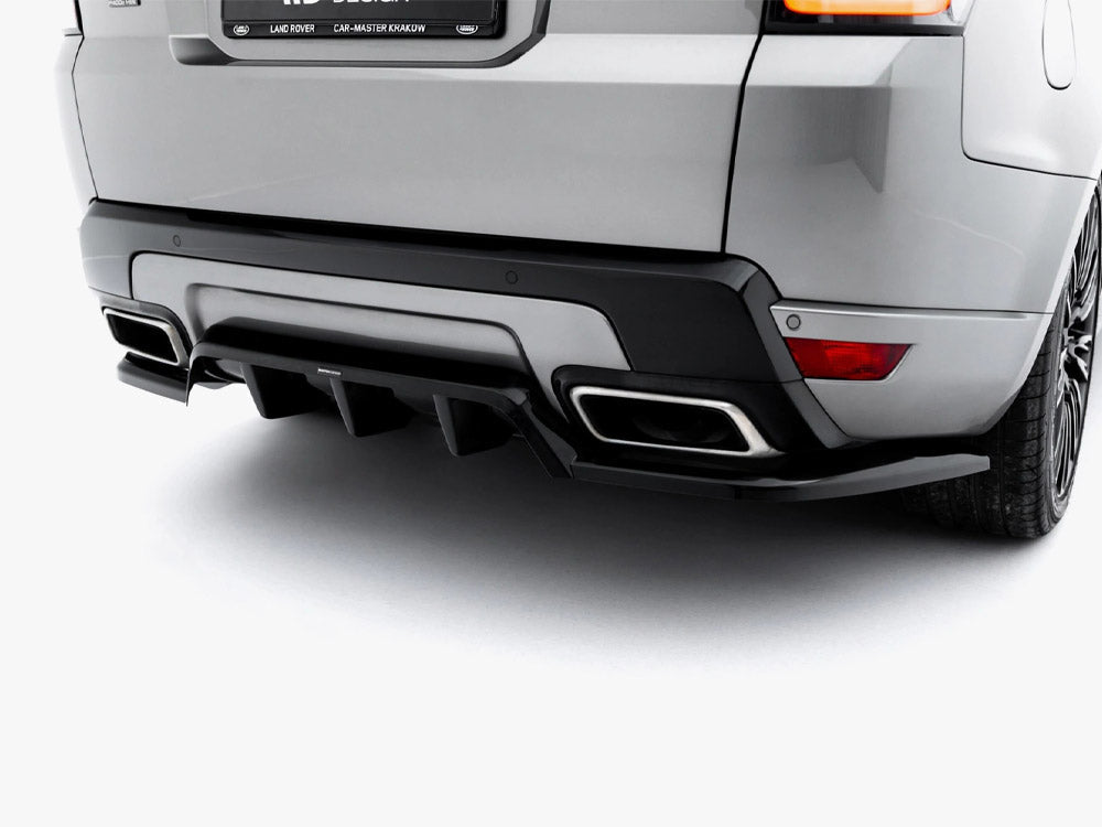 Land Rover Range Rover Mk2 Facelift 2018-2022 Rear Splitter, Maxton Design Vertical Bars