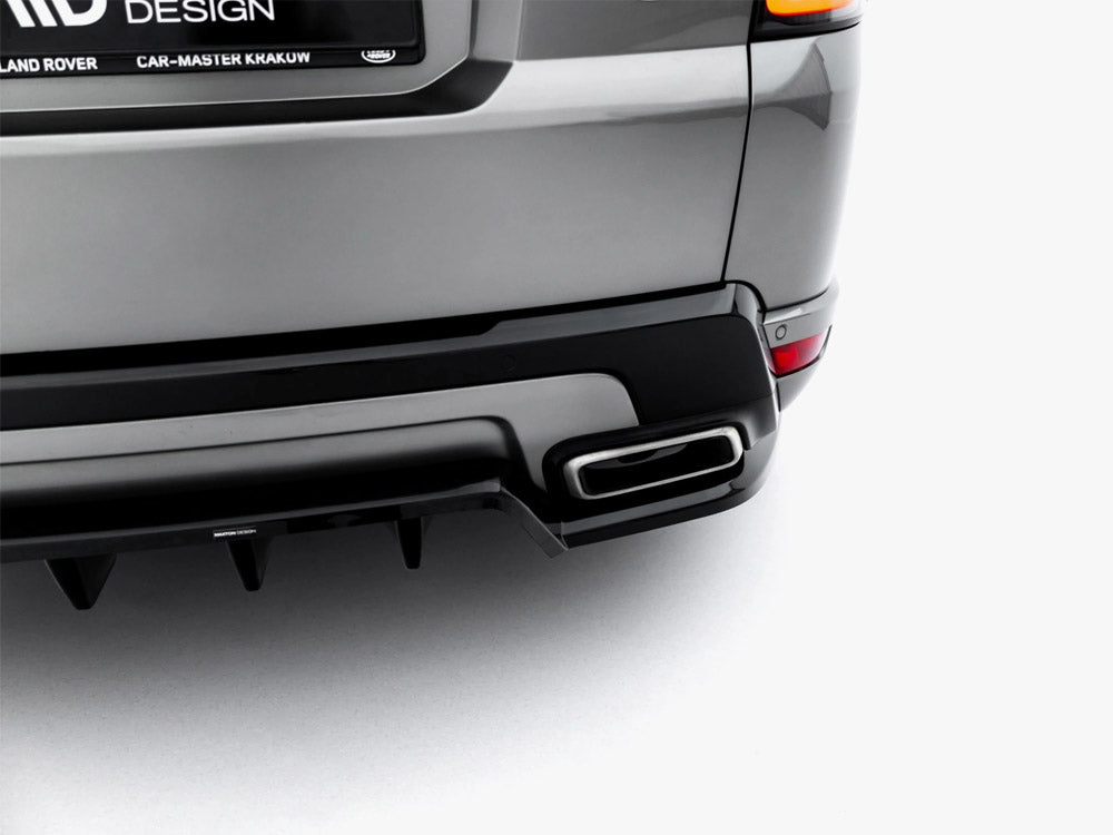 Land Rover Range Rover Mk2 Facelift 2018-2022 Rear Splitter, Maxton Design Vertical Bars