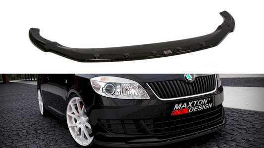 Skoda Fabia II Facelift (2010-2014) Maxton Design Front Splitter