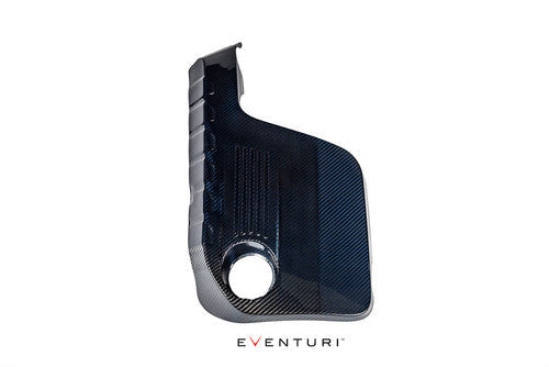F80 M3 F83 M4 S55 Engine Cover - Eventuri Black Carbon Fibre