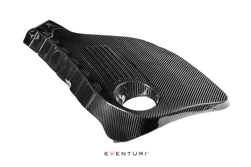 F80 M3 F83 M4 S55 Engine Cover - Eventuri Black Carbon Fibre