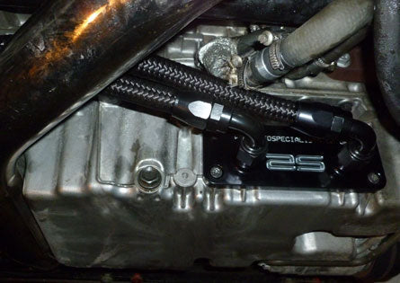 Ford Focus MK2 ST RS Remote Oil Cooler Kit - AIRTEC Top Grille Mount, Part No. FOCUS-ROCKIT