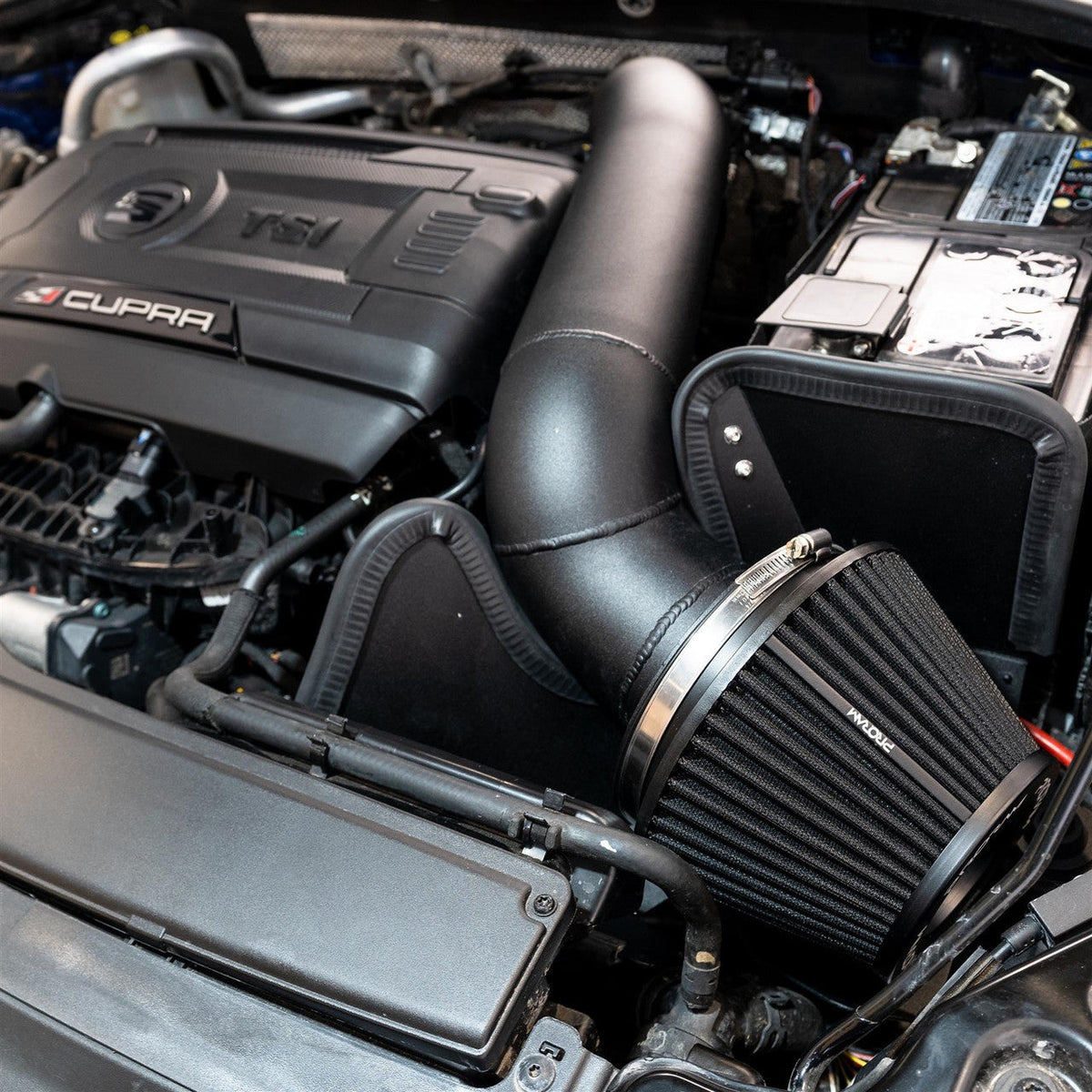 MQB 1.8 TSI 2.0 TSI induction kit with heat shield, RamAir