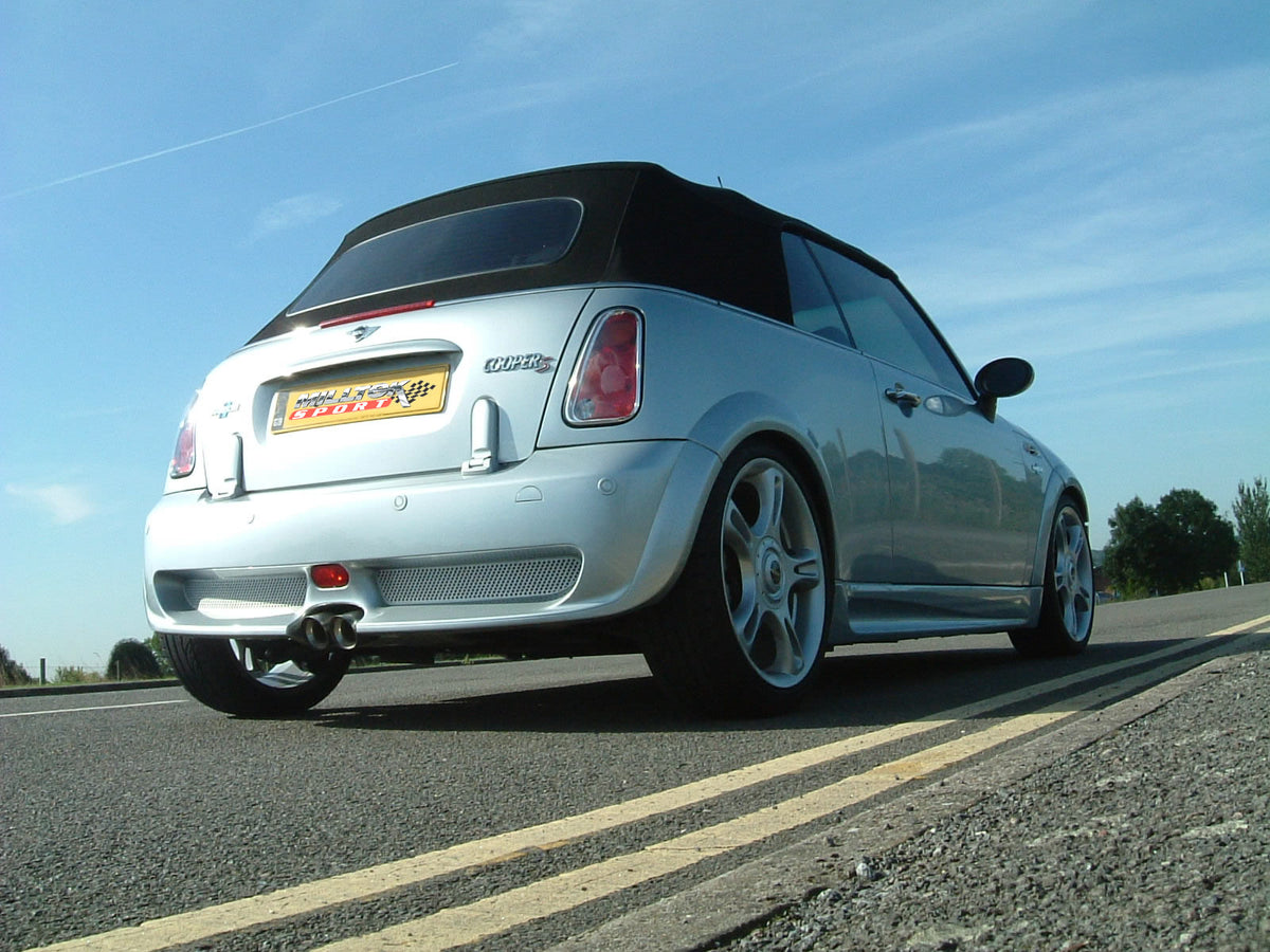 Mini R52 Cooper S Convertible Milltek Sport Exhaust System