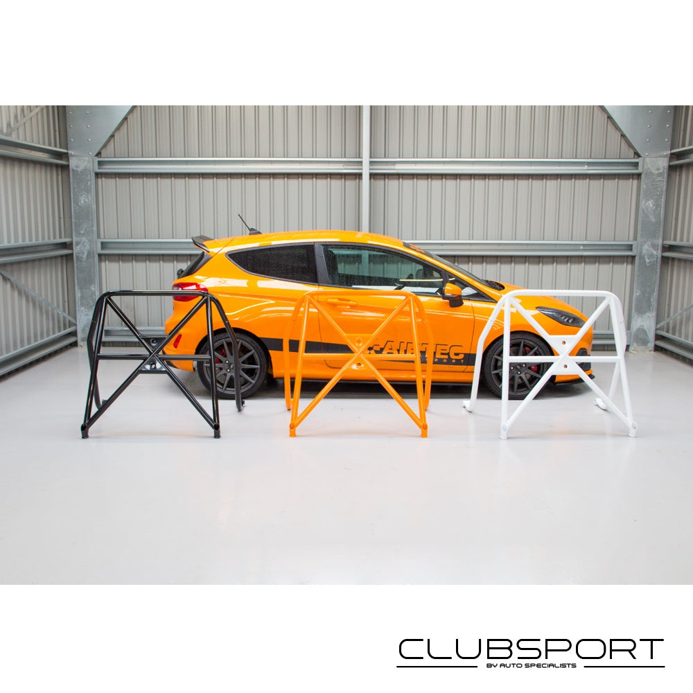 Fiesta MK8 ST rear roll cage bolt-in AutoSpecialists Clubsport E355+N CDS steel part no AS-MK8-RCR