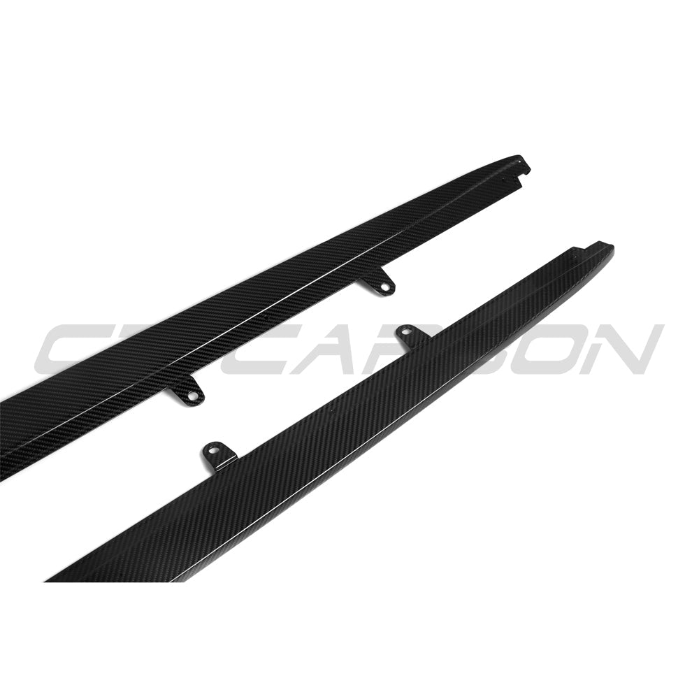 G30 G31 F90 M5 Carbon Fibre Side Skirts CT Carbon Pre-Preg - Part No CT-G30-SKIRT