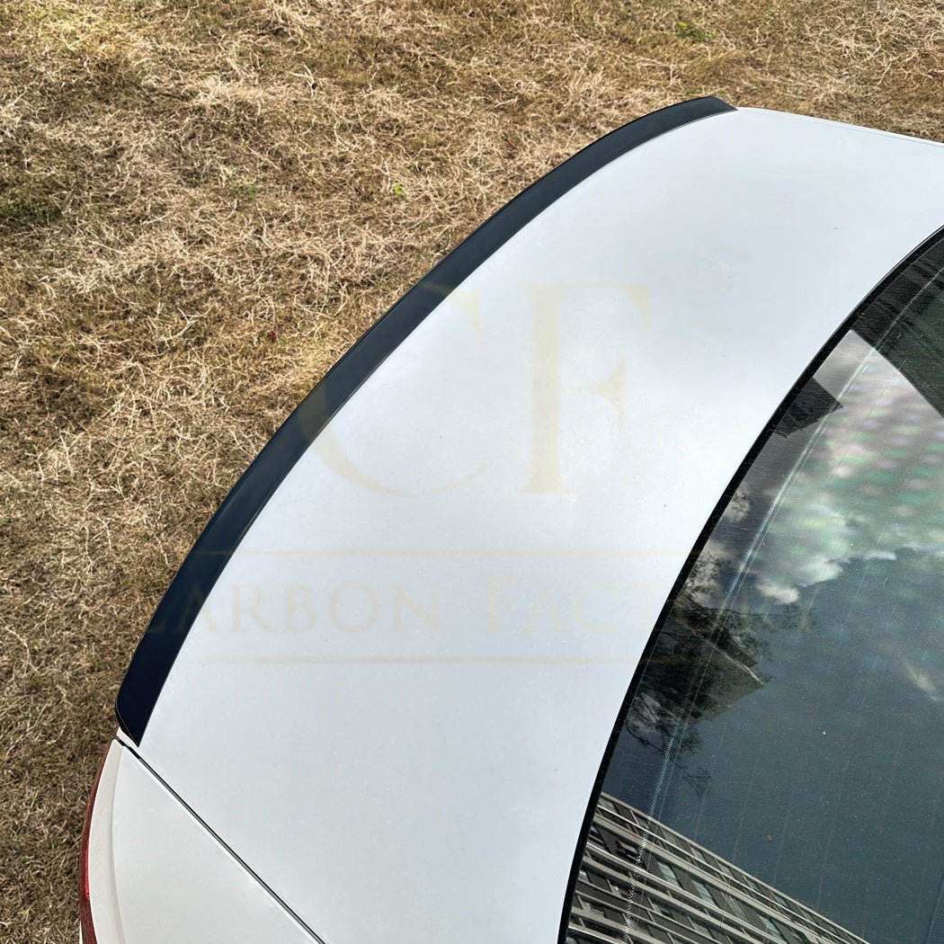 Audi A4 B9 B9.5 saloon boot spoiler, gloss black ABS