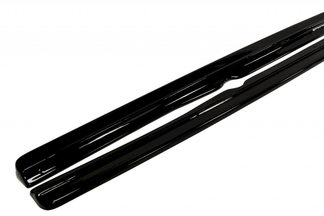 BMW 6 E63 E64 Side Skirts Diffusers Maxton Design Gloss Black ABS