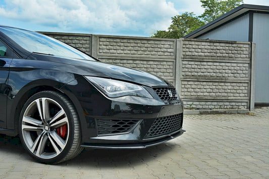 SEAT Leon III Cupra FR (2012-2016) front splitter, Maxton Design MD-LEON3-FS