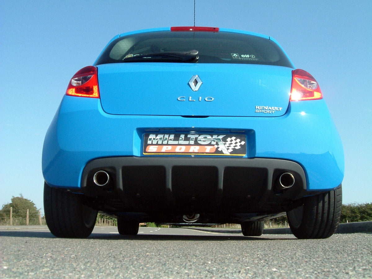 Renault Clio 197 2.0 16v Milltek Sport cat-back exhaust