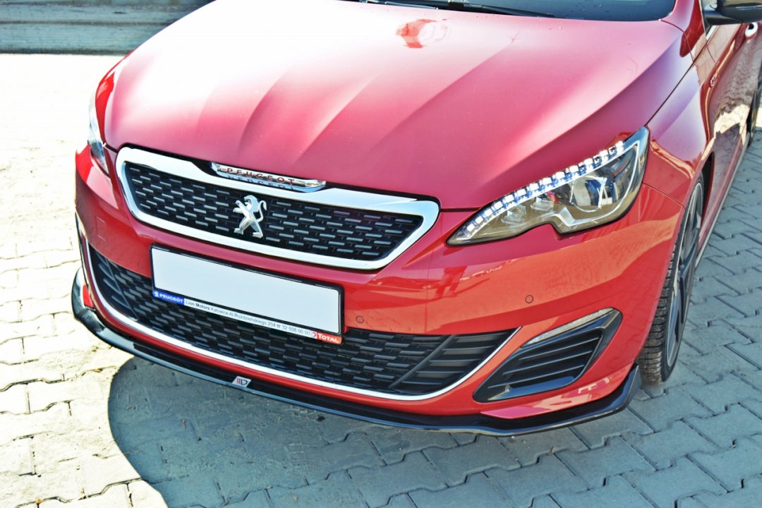 Peugeot 308 II GTI (2015-) Maxton Design V.1 ABS Front Splitter