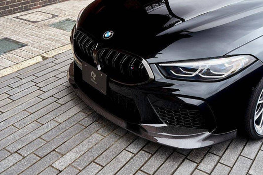 F92 M8 Carbon Front Splitter 3DDesign Pre-Preg - Stage 1 Track Day Aero