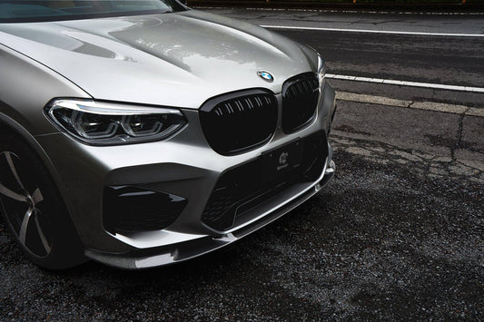 F97 F98 X3M X4M pre-LCI 3DDesign Carbon Front Splitter 3D-SP-FS-X3M