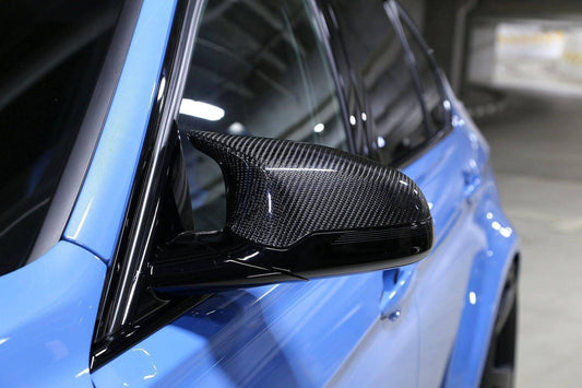 F80 F82 F83 BMW M3 M4 Carbon Fibre Mirror Covers 3DDesign Part No 51137196921