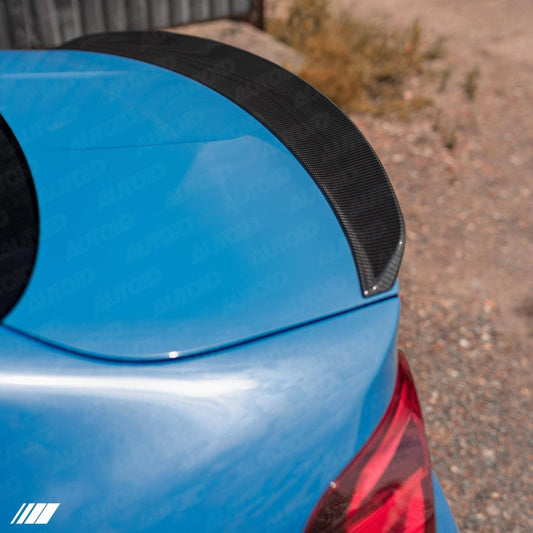 F82 BMW M4 Rear Spoiler - 3DDesign Pre-Preg Carbon Boot Lip Wing, Part No. 3D-SP-F82