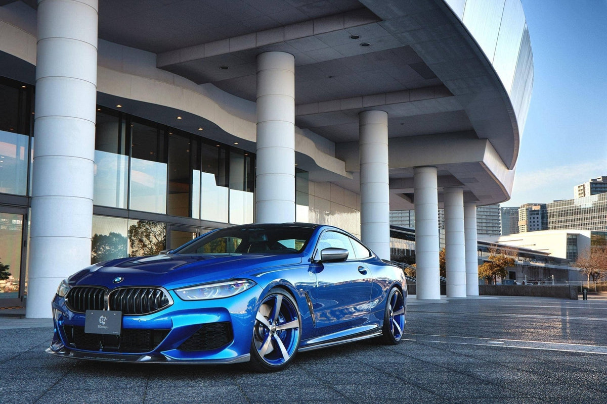 BMW 8 Series G14 G15 M8 F91 F92 Carbon Fibre Side Skirts 3DDesign Pre-Preg CFRP