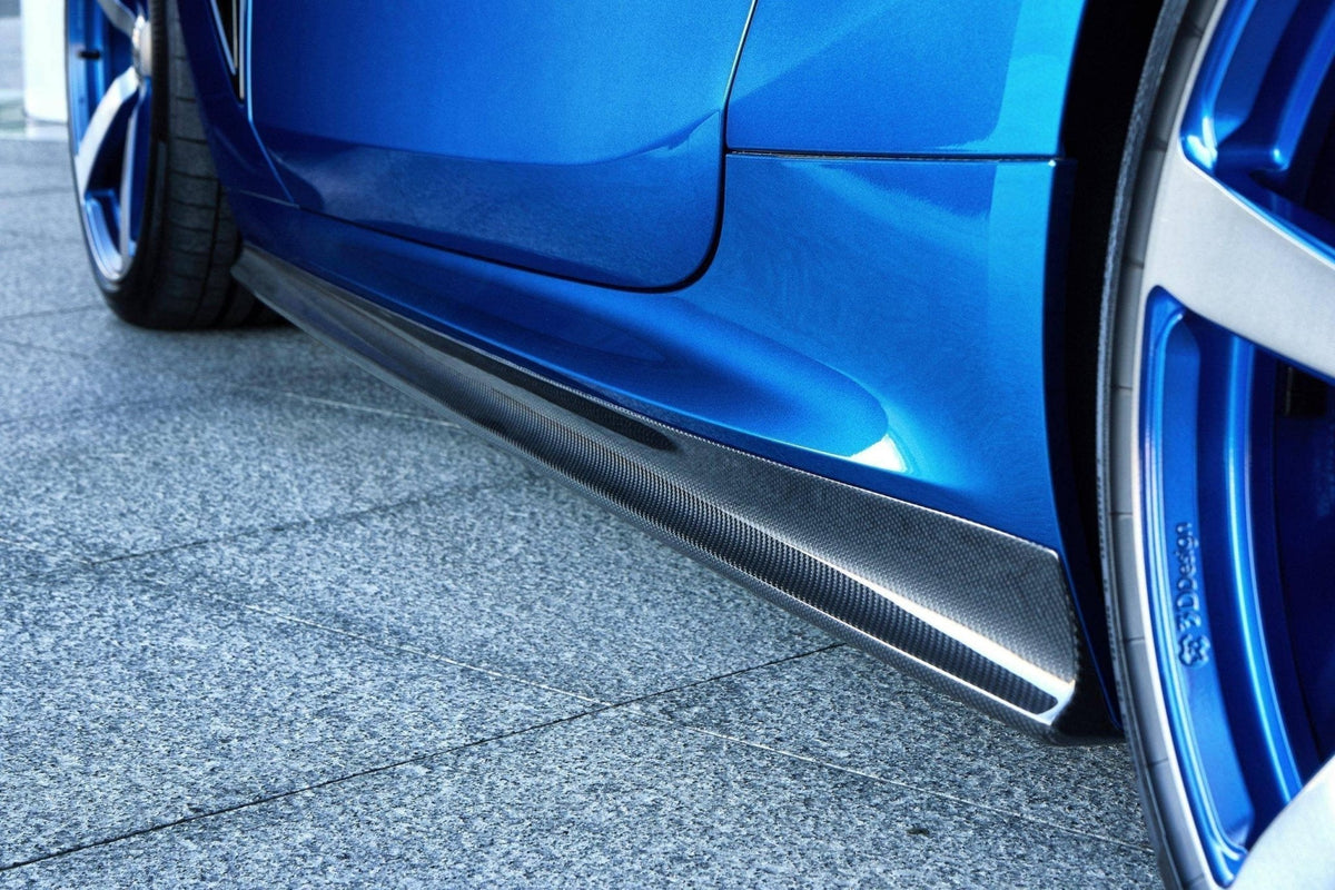BMW 8 Series G14 G15 M8 F91 F92 Carbon Fibre Side Skirts 3DDesign Pre-Preg CFRP