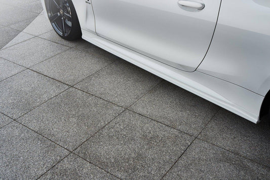 BMW G22 G23 3DDesign Side Skirts - Paint-Ready Urethane Pair, Part #3D-SKIRT-G22